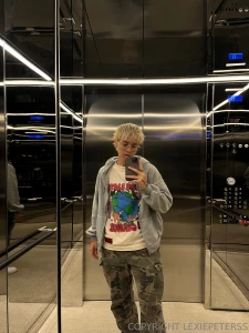 I was just thinking about what we could do in this elevator together