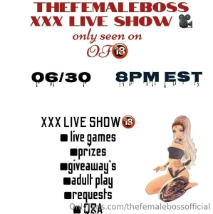 Be there or regret it forever