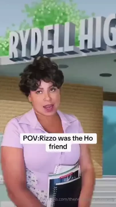 Rizzo was the hoe friend would you like grease cosplay lol 