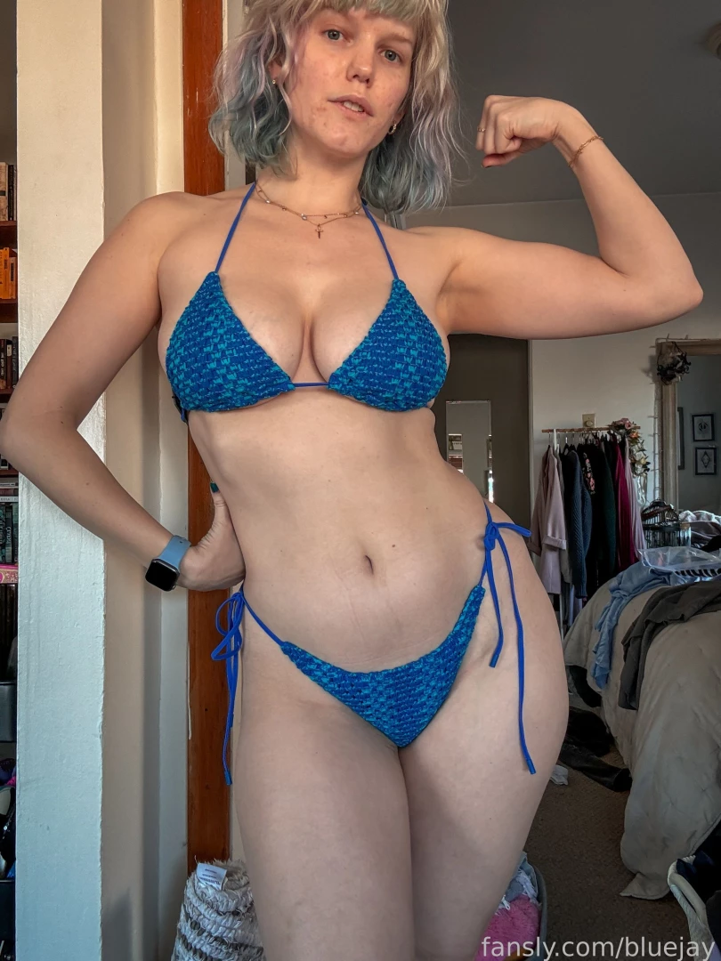 I finally got the swim suit someone bought my for my bday they were 