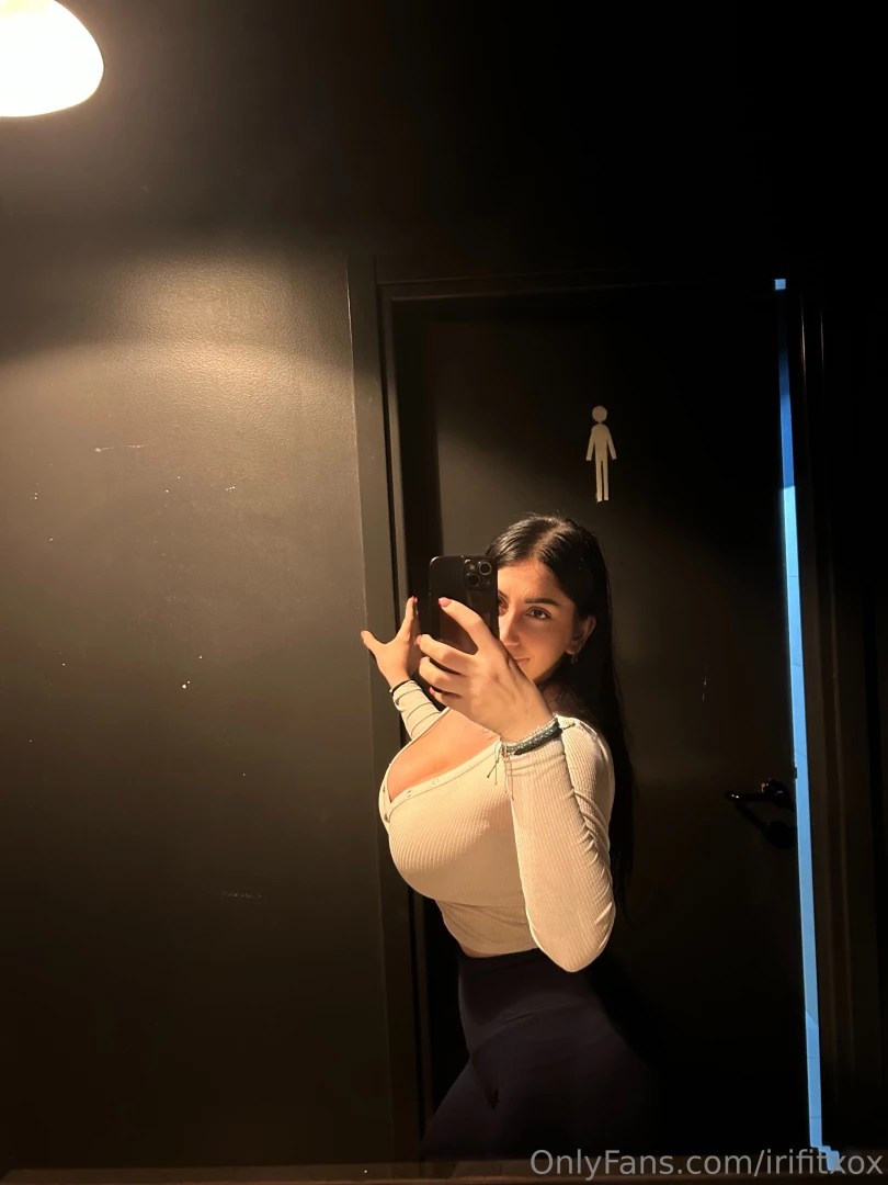 Join me in the bathroom cubicle for a surprise 