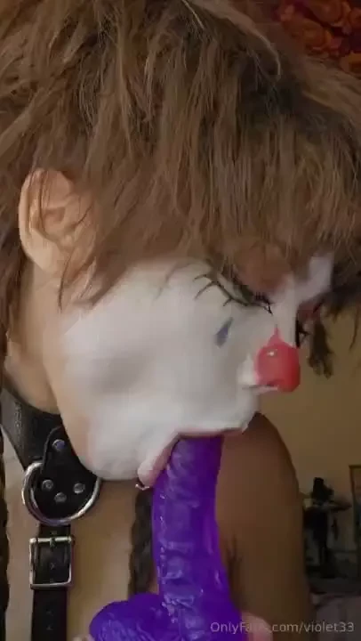 Clown head what more do ya need really 