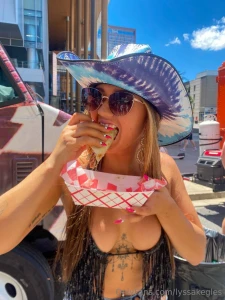 Out and about enjoying the good weather