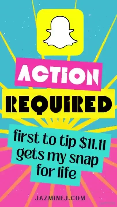 First to tip 11 11 gets my snap for life part 1 