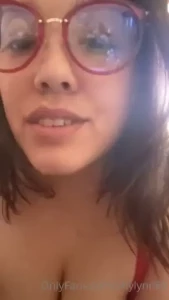 Good morning facial and smoke session while covered in cum