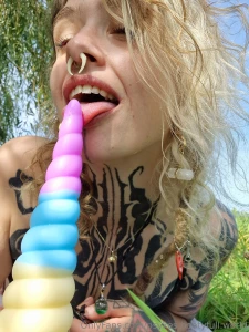 Havin fun at the lake again with my big lolly-pop how i love playing part 1