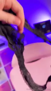 This is my thong when it dried right before i sealed it up with my new