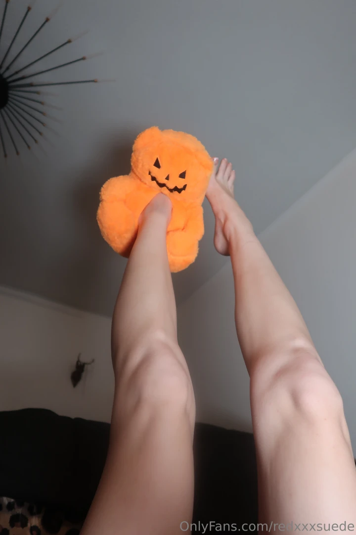 My new slippers yes i m a halloween freak part 1 