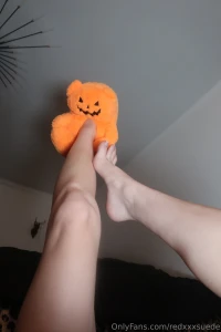 My new slippers yes i m a halloween freak