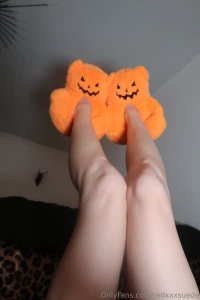 My new slippers yes i m a halloween freak part 2