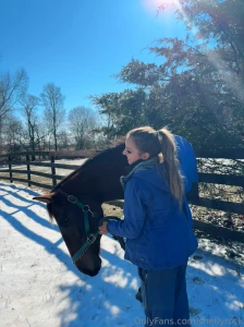 Snow day saturday and astro s first snow i think he liked it