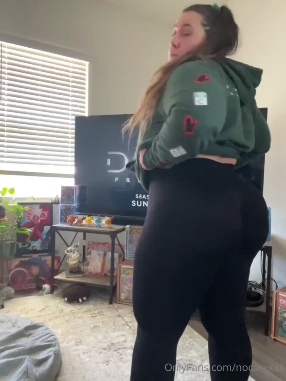 On and off lots of ass in front of football today coming 