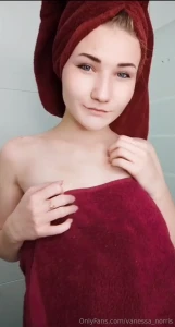 So wet after a shower lets chat