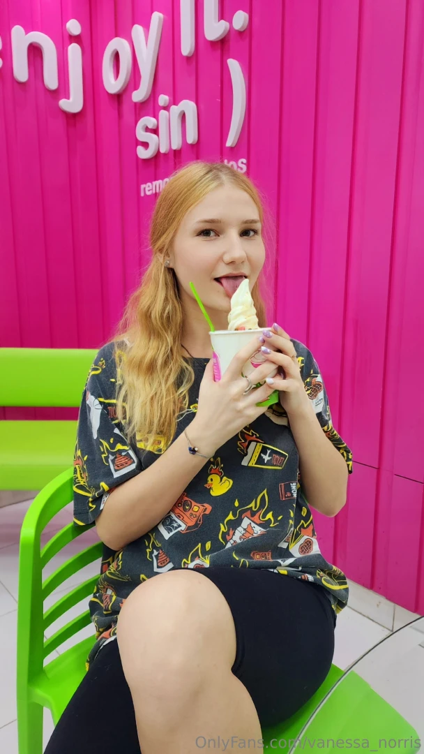 Guess what i imagine in place of this ice cream 