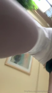 Imagine us doing a yoga session together getting all sweaty would you
