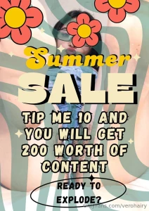 New promo babyyyyyy tip me 10 and ill send you 200 worth of content