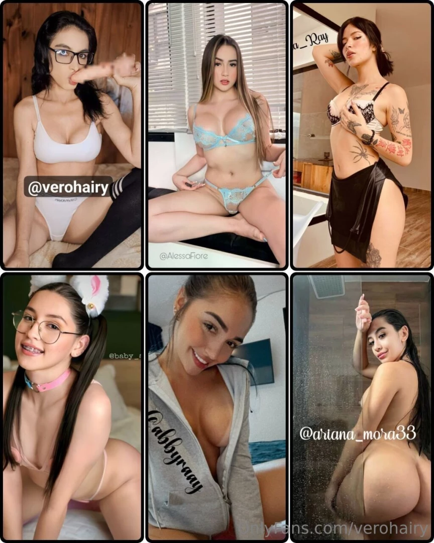 Verohairy alessafiore hanna_ray baby_ali abbyraay ariana_mora33 