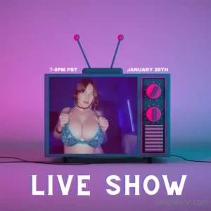 Attn cuming this week a live show for you guys make your calendar s