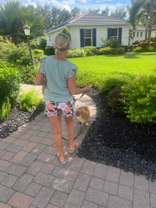 I could be your neighbor out walking her dogs if our neighbors only