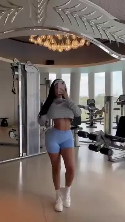 Got the whole gym to myself 