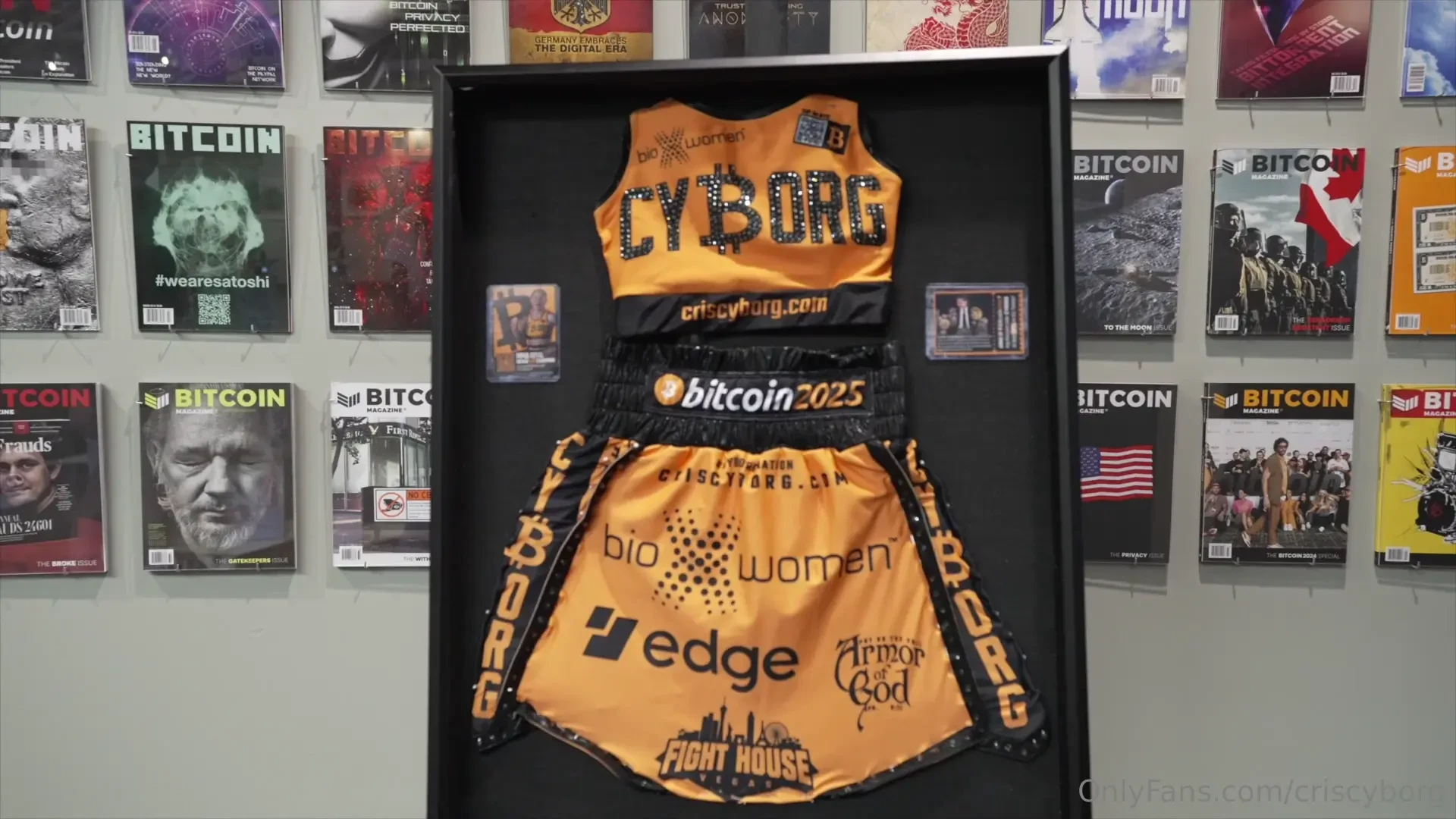 It s an honor having my fight worn memorabilia inside of the nashville 