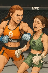 Bitcoin diamond hands fiat paper hands