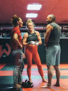 It s holly holm fight day