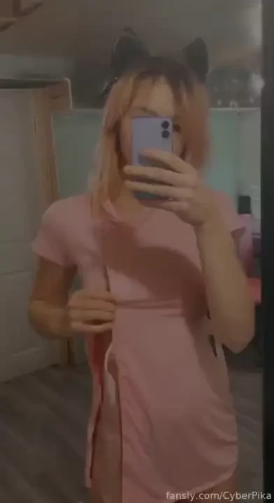 Sexy strip tease out of neko nurse dress plus nude and lewd neko nurse part 7 