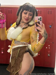 Easter 420 at the strip club dancer stripper bunny furry tail