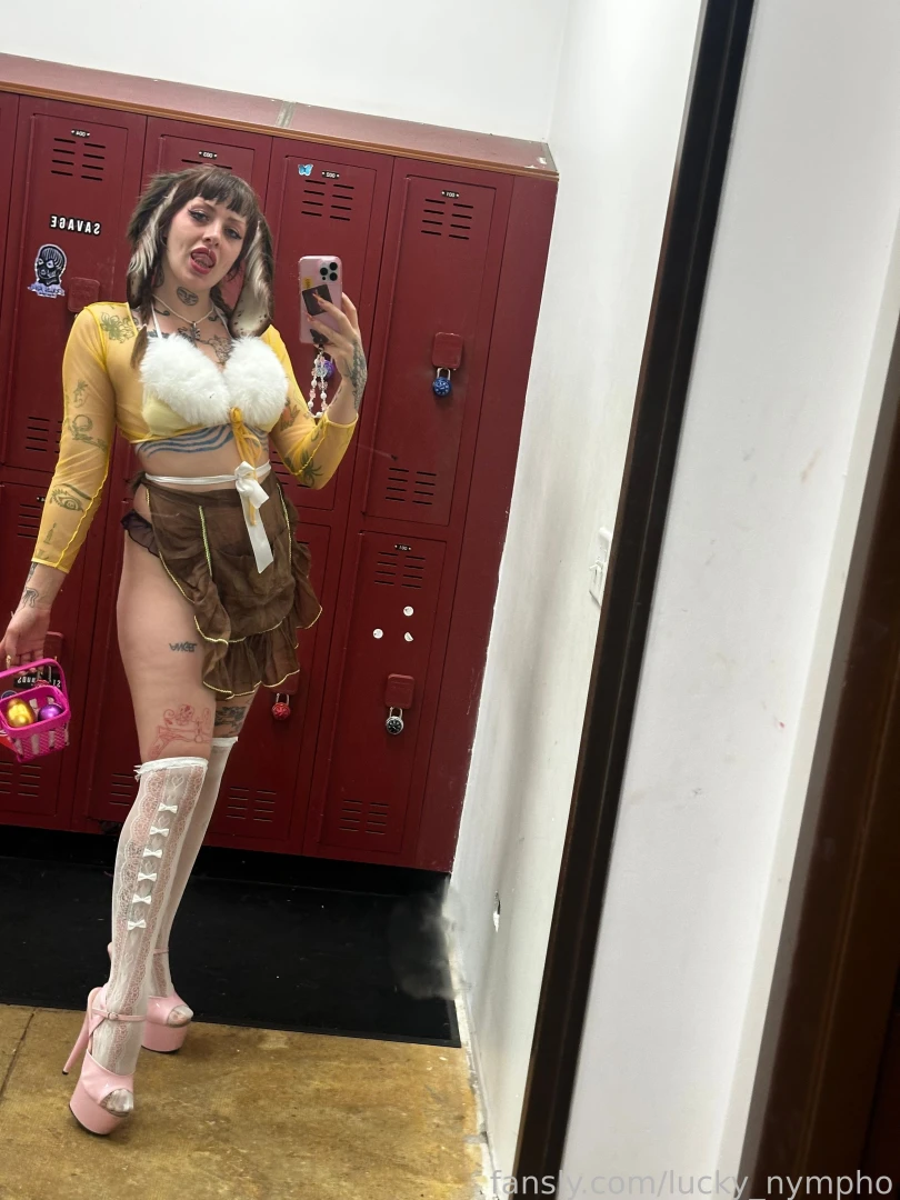 Easter 420 at the strip club dancer stripper bunny furry tail part 7 