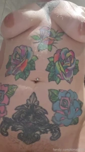 Lil cheeky full-frontal in the shower to show you how my body is doing