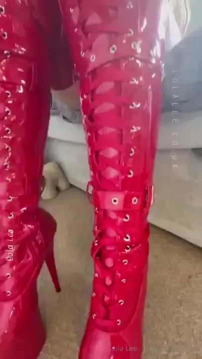 Can you begin to imagine the feeling of these boots walking all over 