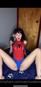 Releasing the spider girl sex tape tomorrow who s ready to watch me