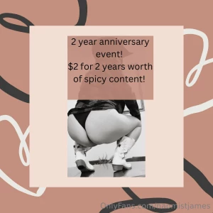 Did you know i m currently celebrating 2 years on only fans don t miss