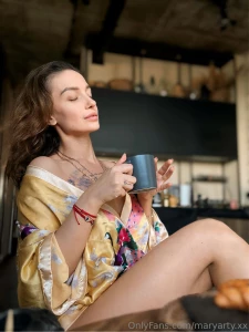 Starting the day with a hot cup of coffee to wake up my wildest