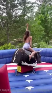 Safe to say the bull operator went easy on me