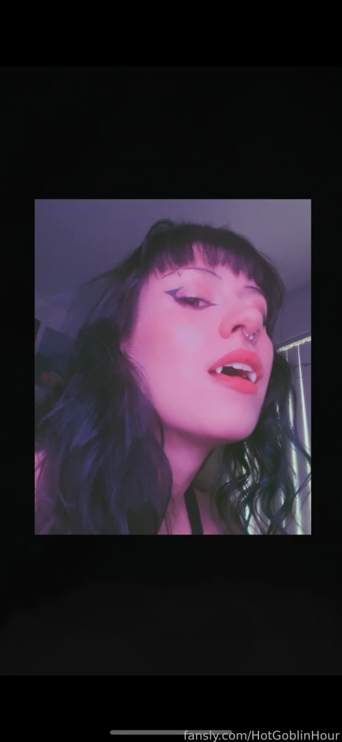 Fangs vampiregf altgf gothgf vinyl playtex latex pleather lingerie part 12 