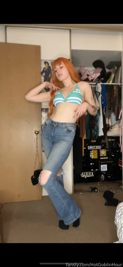 Onepiece nami namionepiece onepiecenami redhair ginger bigbewbs part 3 