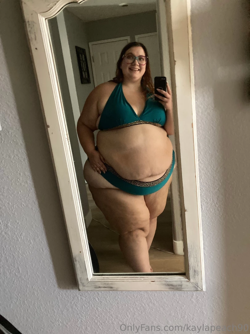 Morning mirror check this bikini can barely contain all this 