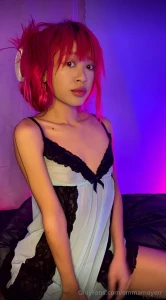 This beautiful asian girl amfuyuko has a lot of interesting content part 356