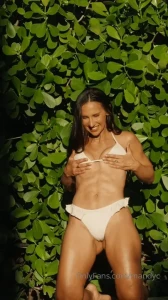 Working hard for my abs baby