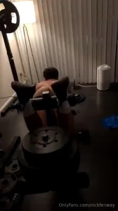 When bro secretly films u working out