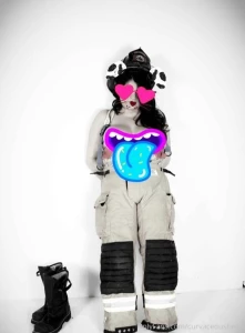 Ready to go put out some fires follow me on snapchat if you d like me