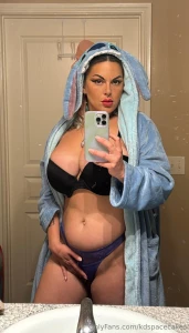 Sneaking a pic under my stitch for you not filter just phat