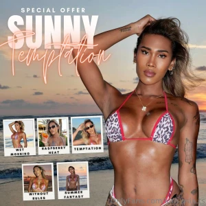 Sunny temptation is open this is summer in your hands - hot sassy full