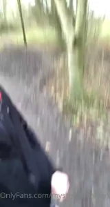 There were so many dog walkers out i m lucky i didn t get caught