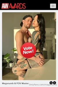 2x nominations - fav independent female creator - hottest boy girl