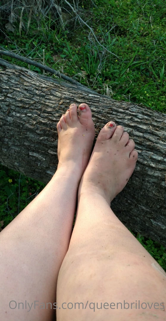 Just a little walk in the woods of course i had to ditch the shoes and part 2 