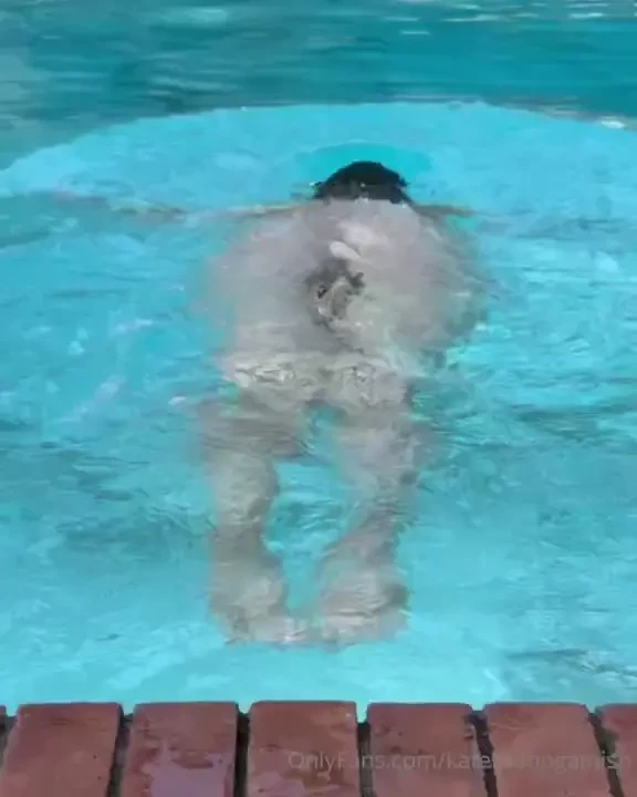 The classic answer to the eternal question is that woman in the pool 