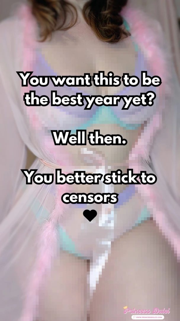 You know censored porn is all you need don t you sweetie 